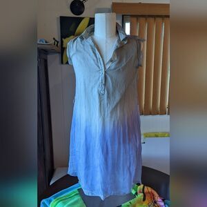 Diesel - Skirt Dress  - Size Small - Blue/Grey - No Tag